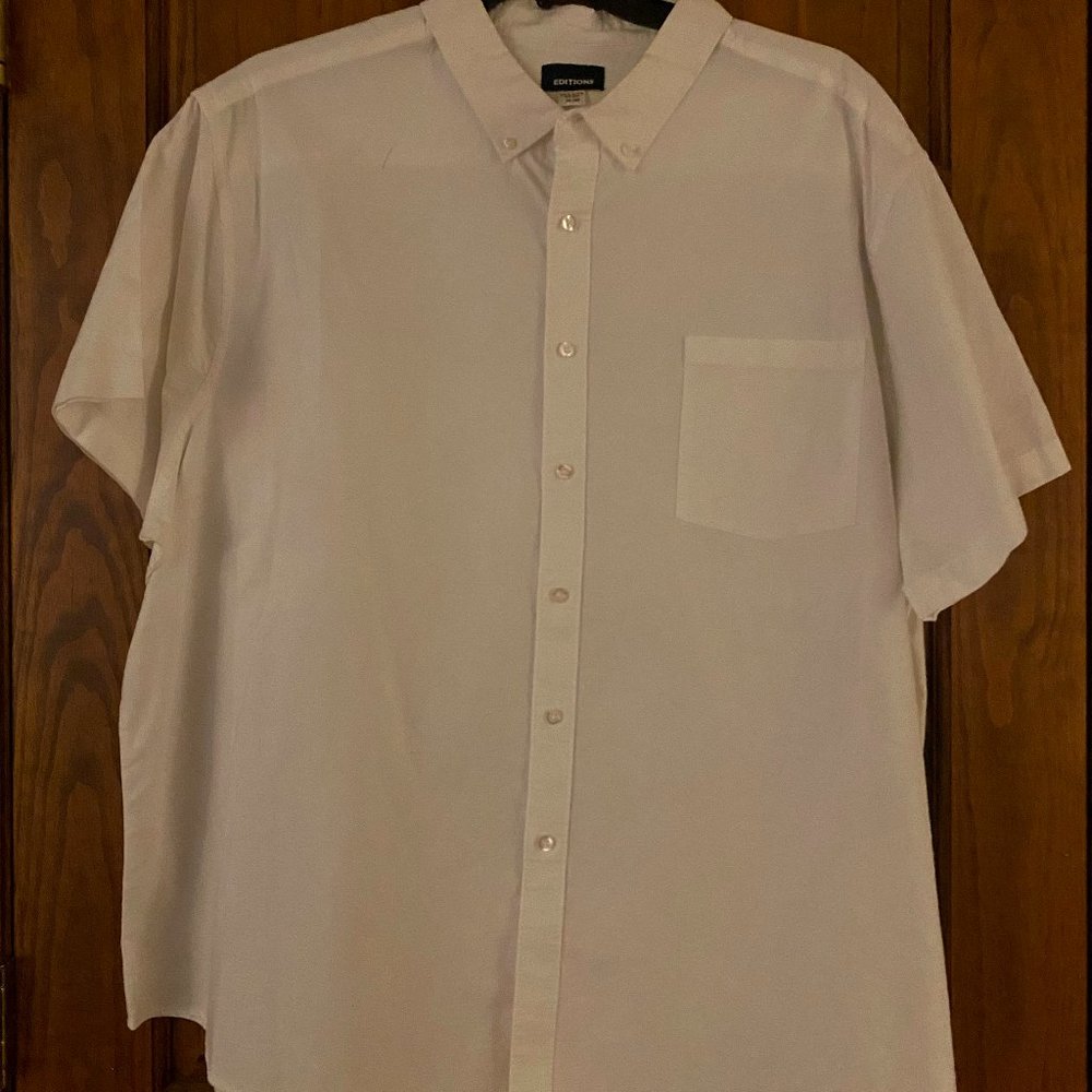 Mens White button up